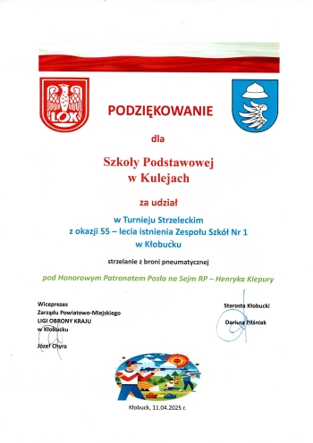 Podziękowanie