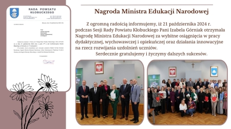 ''Nagroda Ministra Edukacji Narodowej''