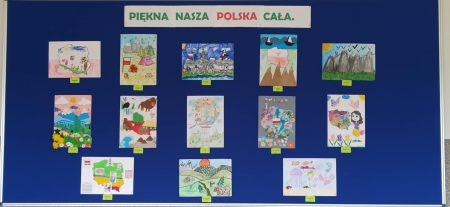 Konkurs plastyczny '' Piękna nasza Polska cała''