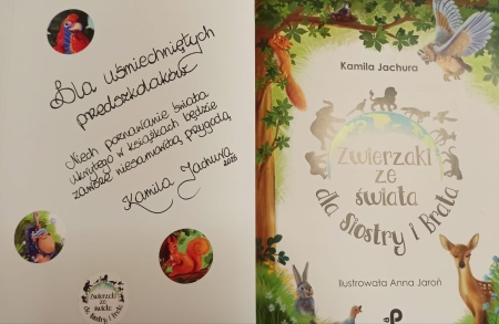 Spotkanie autorskie z Panią Kamilą Jachurą