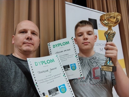 Kacper Labocha z II miejscem i zdobytą IV kategorią!!!