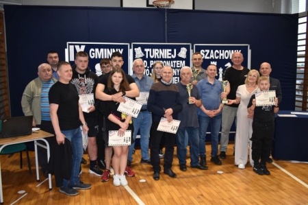 IV Gminny Turniej Szachowy dla osób dorosłych pod patronatem Wójta Gminy Wręczyca Wielka