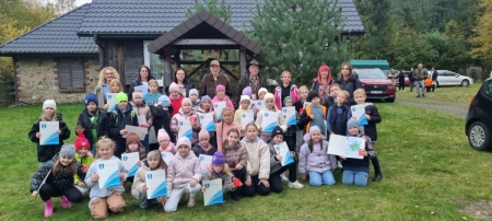 Spotkanie integracyjne Gromad zuchowych w Nowinach pod hasłem ''Młodzieżowe spotkania z przyrodą''