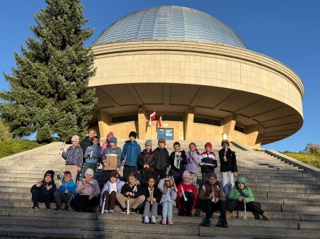 WIZYTA W PLANETARIUM ŚLĄSKIM W RAMACH PROJEKTU ''PIERWSZY KROK W KOSMOS''