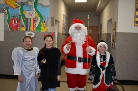 Święty Mikołaj w naszej szkole!!!