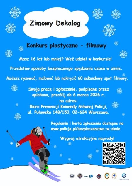 Regulamin konkursu plastyczno-filmowego pn. „ZIMOWY DEKALOG” 