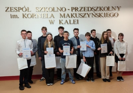 II miejsce w VI Gminnym Turnieju Matematyczno-Informatycznym