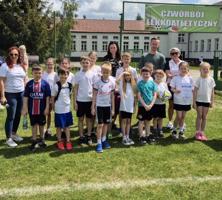 XXXVI Gminny Czwórbój Lekkoatletyczny w Zespole Szkolno- Przedszkolnym w Kalei