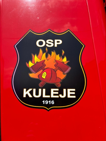 Spotkanie przedszkolaków z druhami OSP Kuleje